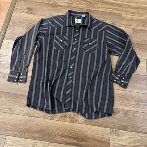 Vintage Western Cowboy Corral West Snap Shirt